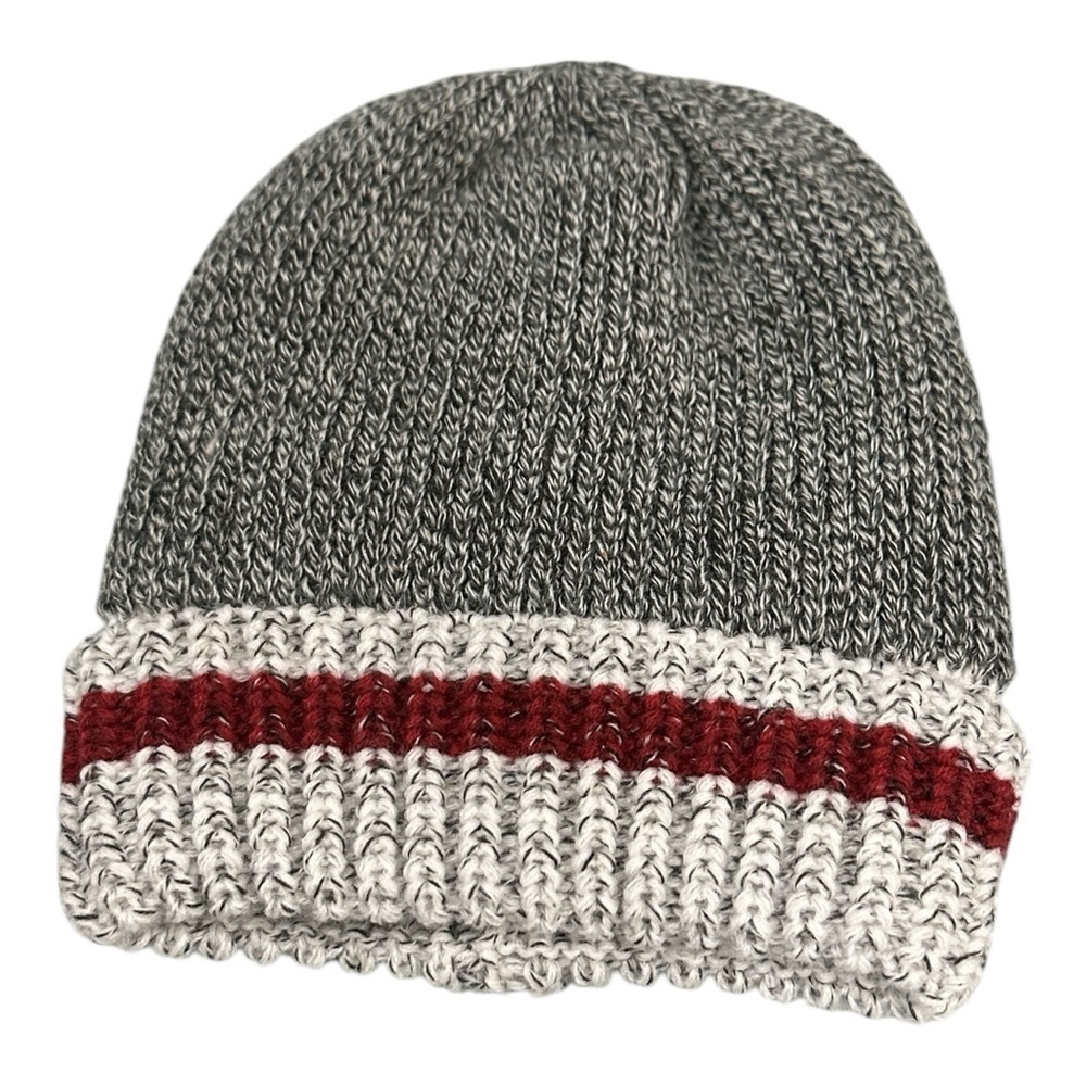 Winter Hat Baby 6-12 Months Unisex Grey Knit Toque